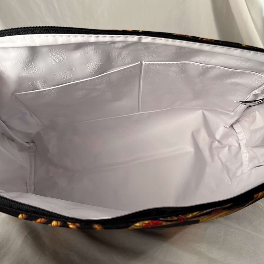Rare Vintage Christian Dior Cosmetic Bag NWT - Picture 9 of 14